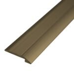 Desnivel Liviano 5.5 mm Aluminio Anodizado Champagne Tira 2.85 m