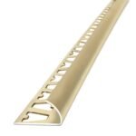 Guardacanto Arco Atrim 12 mm Aluminio Oro Brillante