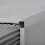 Guardacanto Quadra Atrim 10x5 mm Aluminio Cromo Mate - Image 3