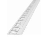 Guardacanto Quadra Atrim 10x5 mm Aluminio Cromo Brillante