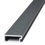 Listello Luxor Stone Collection Atrim 20 mm Aluminio Concreto Mate