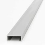 Listello Luxor Atrim 20 mm Aluminio Cromo Mate