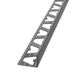 Varilla en L Atrim para piso y pared 12mm Aluminio Grafito