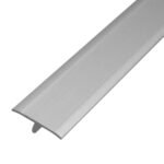 Plana con Nervio 36.4 mm Aluminio Anodizado Plata Tira 95 cm
