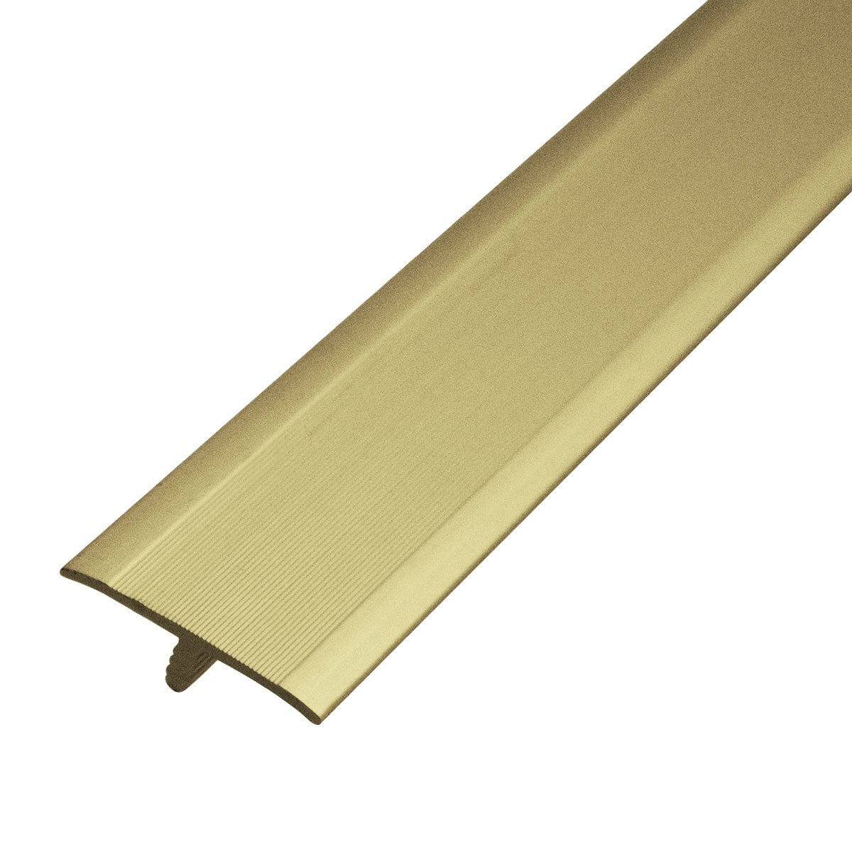2200-PLANA-CNERVG-1.jpg Plana con Nervio 36.4 mm Aluminio Anodizado Oro Tira 95 cm - Image 1