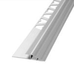 Desnivel para Piso Vinílico Ramp Atrim 41 mm Aluminio Cromo Mate