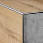 Guardacanto para Piso Vinílico Step Atrim 23 mm Aluminio Níquel Mate - Image 2