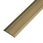 Plana Media 30 mm Aluminio Anodizado Champagne Tira 2.85 m