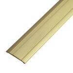 Plana Media 30 mm Aluminio Anodizado Oro Tira 95 cm