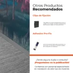 Zócalo de EPS Atrim Extra Line 100 mm PVC Cemento - Image 6