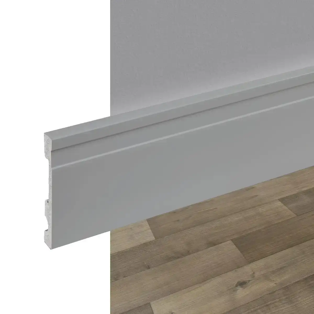 2314E-01.webp Zócalo Atrim Epsilon Extra Line 10 cm Cemento Mate 2.44 m - Image 1