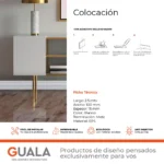 Zócalo Contramarco Atrim Pecho Paloma 100 mm EPS Blanco Mate - Image 5