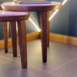 Zócalo de EPS Atrim Extra Line 100 mm PVC Oro Mate - Image 4