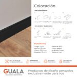 Zócalo de EPS Atrim Extra Line 100 mm PVC Negro Mate - Image 3