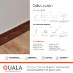 Zócalo de EPS Atrim Line 70 mm PVC Cacao Mate - Image 3