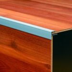 Perfil para Piso Vinílico Deco F Atrim 15 mm Aluminio Cromo Mate - Image 2