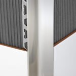 Esquinero Reforzado Redondeado Atrim 55x55 mm Acero Inoxidable Esmerilado - Image 2