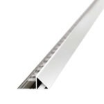 Guardacanto Prisma Atrim 10 mm Aluminio Cromo Brillante