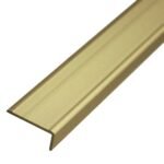 Ángulo 24x10 mm Aluminio Anodizado Oro Tira 95 cm