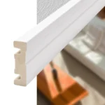 Contramarco Atrim Epsilon Line 5 cm Blanco Pintable 2.44 m