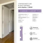 Contramarco Atrim Epsilon Line 5 cm Blanco Pintable 2.44 m - Image 8
