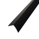 Ángulo 15x12mm PVC Negro Tira 2.8m