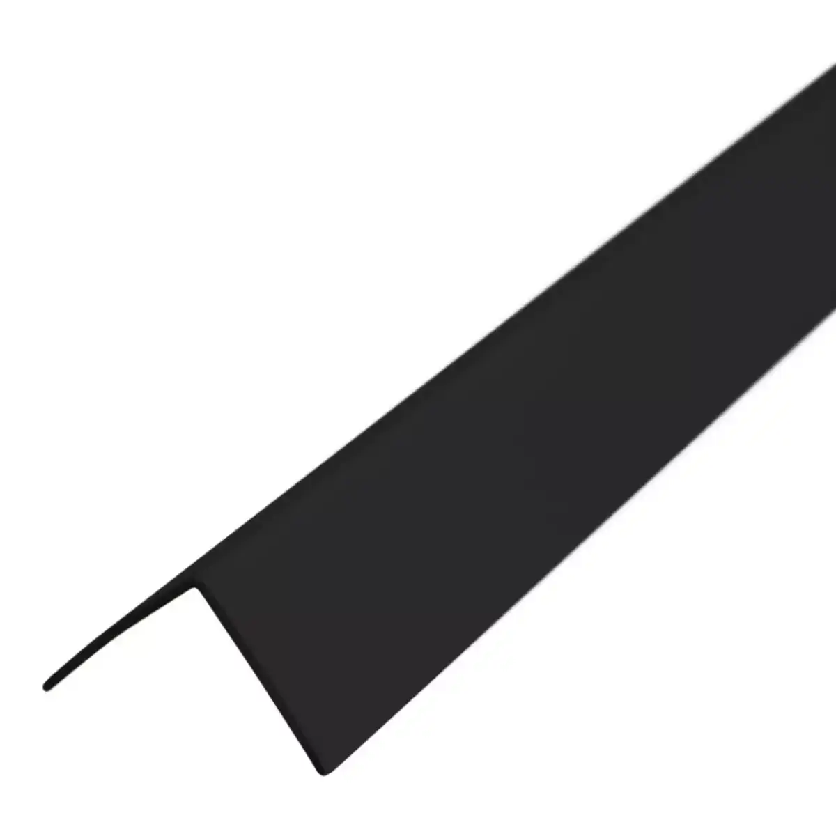 301N.webp Ángulo 18x18mm PVC Negro Tira 2.8m - Image 1