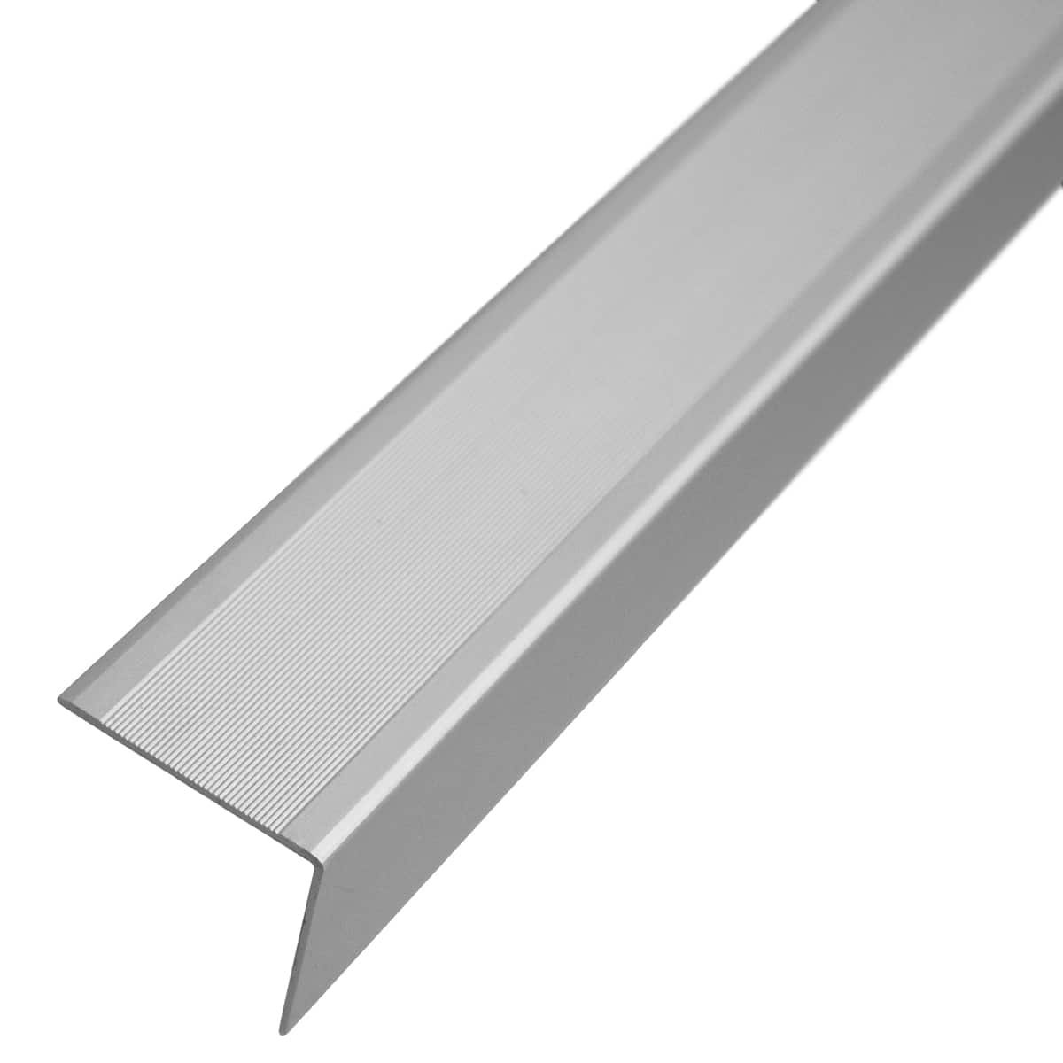 3400-ANGULO3228-1.jpg Ángulo 32x28 mm Aluminio Anodizado Plata Tira 2 m - Image 1