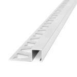 Guardacanto Quadra Atrim 10x10 mm Aluminio Cromo Mate