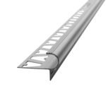 Protector de Escalón Step Decorativo Atrim 10 mm Aluminio Cromo Mate