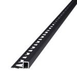 Guardacanto Quadra Stone Collection Atrim 12x10 mm Aluminio Níquel Oscuro Mate