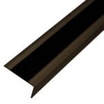 Ángulo Antideslizante 45x20 mm Aluminio Anodizado Bronce Tira 2 m