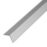 Ángulo Cantonera 15x15 mm Aluminio Anodizado Plata Tira 2 m