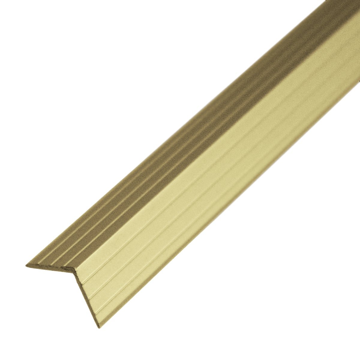 3600-CANTONERA1515G.jpg Ángulo Cantonera 15x15 mm Aluminio Anodizado Oro Tira 2 m - Image 1