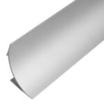 Zócalo Sanitario Curvo 35x35mm Aluminio Anodizado