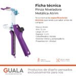 Pinza Niveladora Metálica Atrim - Image 2
