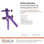 Pinza Niveladora de Polipropileno Atrim - Image 2