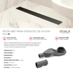 Sifón 360° para Desagües de Ducha Atrim - Image 3