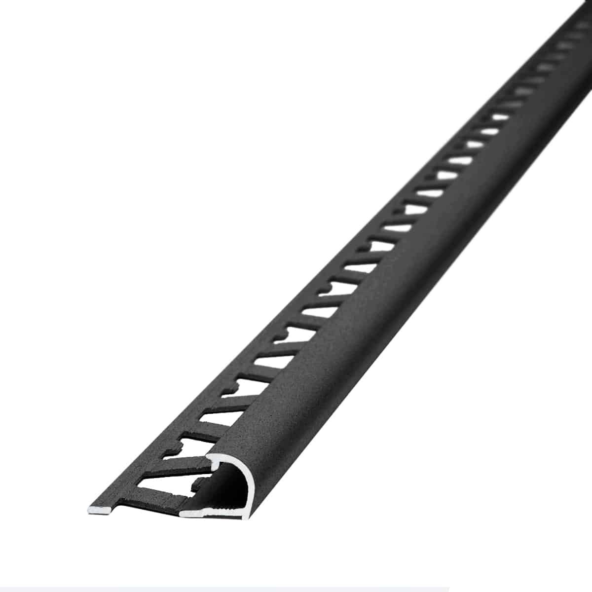 5968TXN-01.jpg Guardacanto Bullnose Stone Collection Atrim 12 mm Aluminio Níquel Oscuro - Image 1