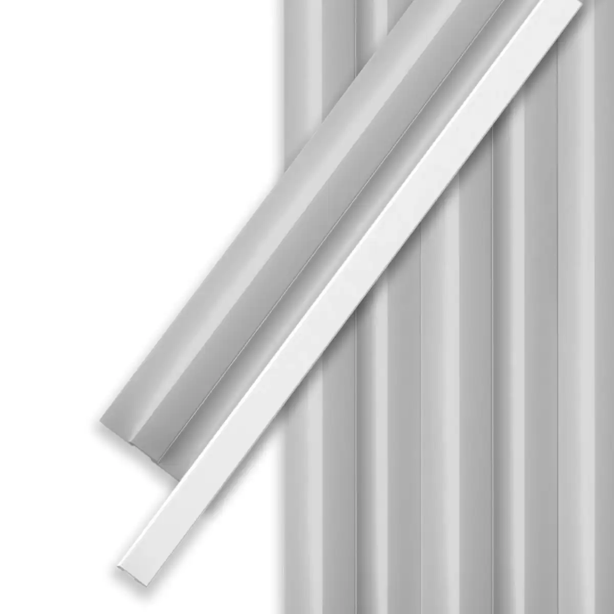 7552E-0.webp Terminación Final Revestimiento Wall Panel Atrim Wide Blanco Pintable EPS Mate 2.75 m - Image 1