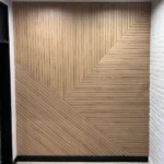 Revestimiento Autoadhesivo Wall Panel Flat Chocolate Cepillado Mate 2.60m - Image 6