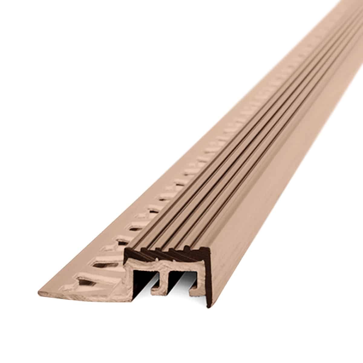925-01.jpg Protector de Escalón Border Atrim 10x18 mm PVC Beige - Image 1