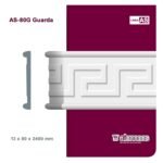 Moldura Atenneas AS-80G 80x13 mm EPS