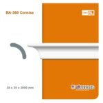 Moldura Atenneas Bliss BA360 35×35 mm Poliestireno