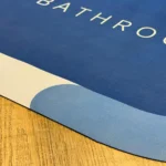 Alfombra para Baño Antidezlizante Bathmat Frigg 60x40cm Marino - Image 2