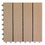 Baldosa Deck Frigg WPC 20 mm 30.5 x 30.5 cm Encastrable 0.09 m² - Image 2