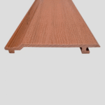 Revestimiento Wall Panel Siding WPC Marrón Mate Tira 2.9m