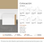 Zócalo de Pino Kflooring Recto Prepintado 94 mm Blanco - Image 2