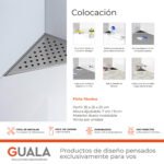 Desagüe Triangular Atrim Aqua Inca 25 cm Acero Inoxidable - Image 4