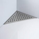 Desagüe Triangular Atrim Aqua Inca 25 cm Acero Inoxidable - Image 2